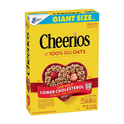 Cheerios Toasted 100% Whole Grain Oat Cereal Giant Size, 20 oz