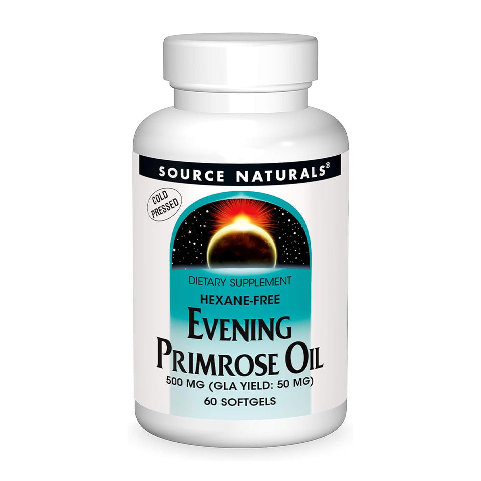 Source Naturals, 月見草油 500mg、60ソフトジェル