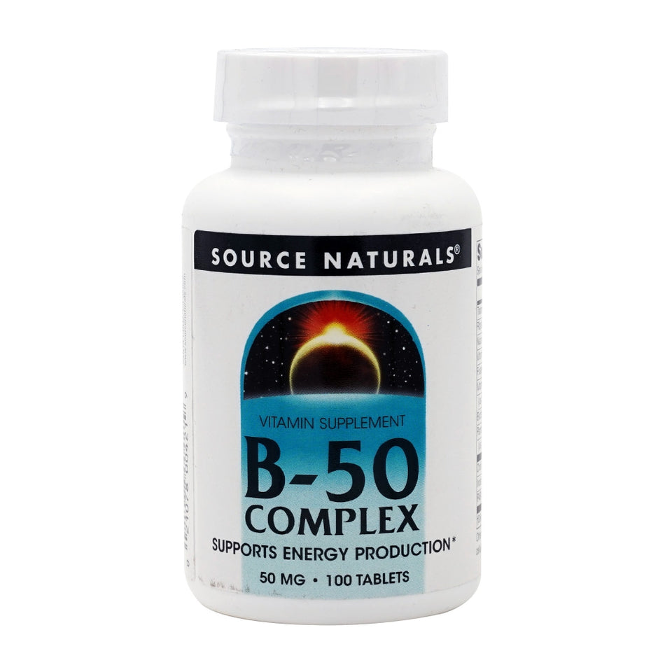 Source Naturals_ビタミンB-50コンプレックス 50mg、100錠