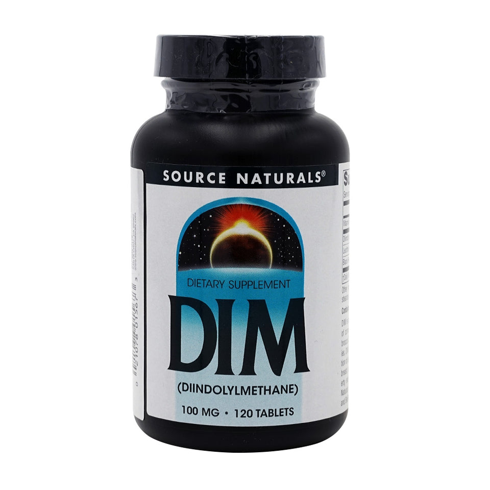 Source Naturals_DIM (ジインドリルメタン) 100mg、120錠