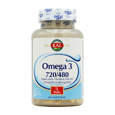 Omega 3 720/480, 60 Softgels