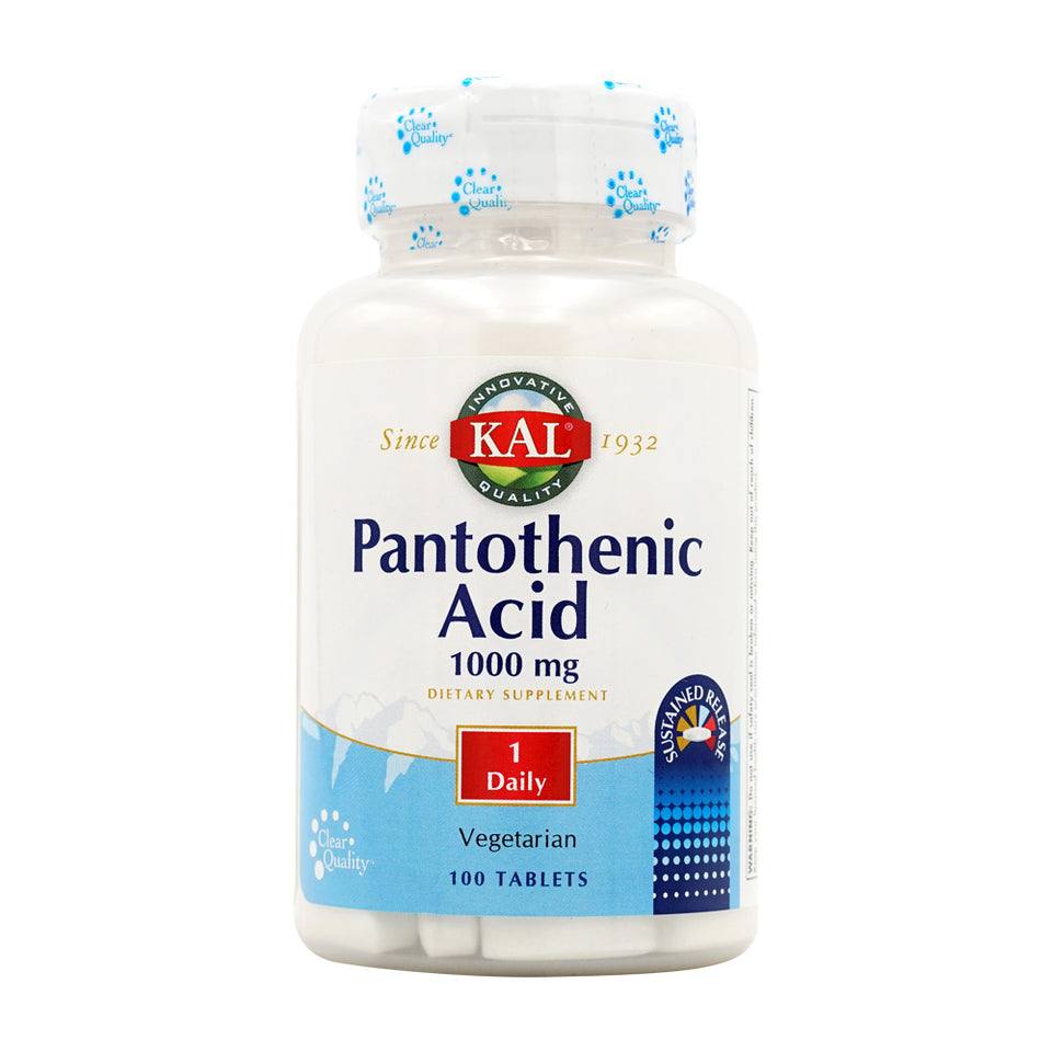 パントテン酸カルシウム 1000mg、100錠