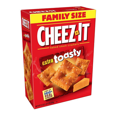 Cheez-it Baked Snack Crackers Extra Toasty 21 OZ