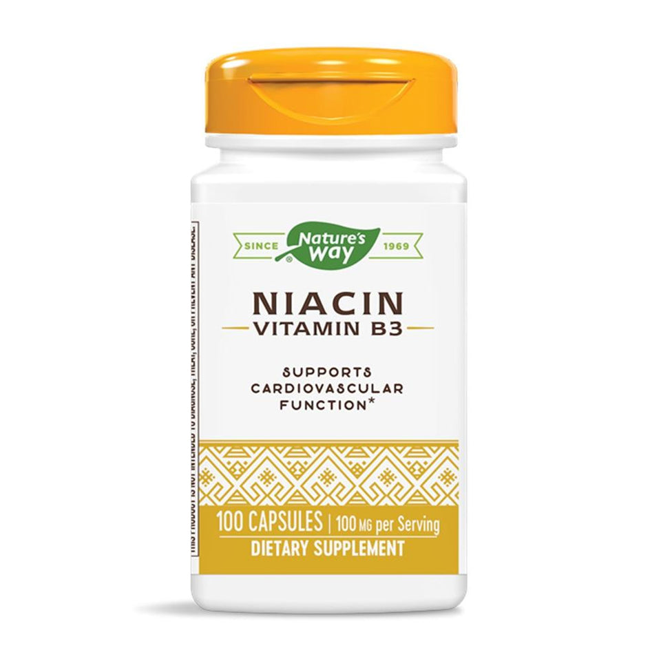 ネイチャーズウェイ_ナイアシン ビタミンB3 100mg、100カプセル