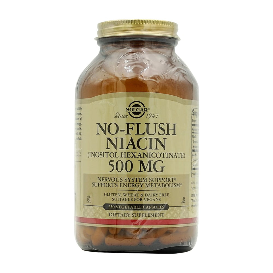 솔가_노 플러쉬 나이아신 500mg, 250 베지캡슐