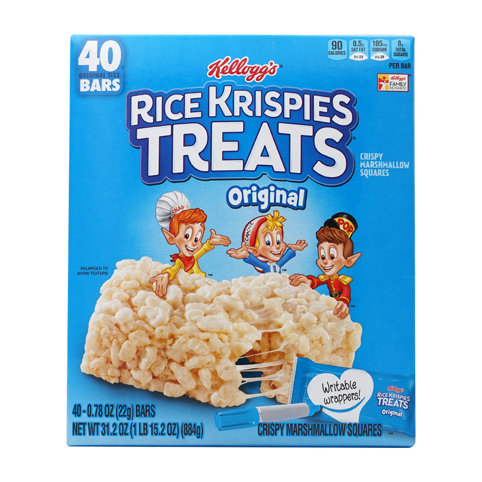 Rice Krispies Treats クリスピーマシュマロスクエア オリジナル 40個