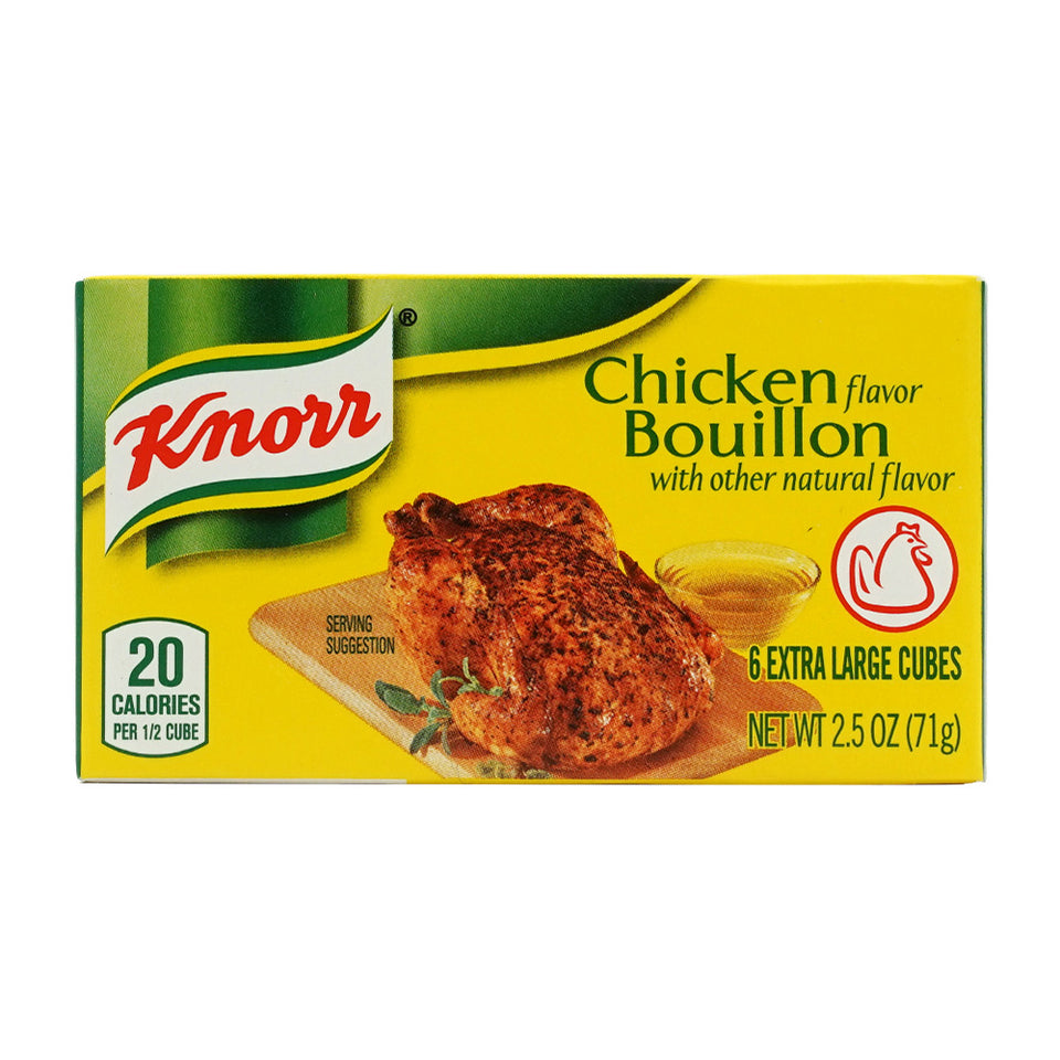 クノール_ブイヨンキューブチキン味、71g
