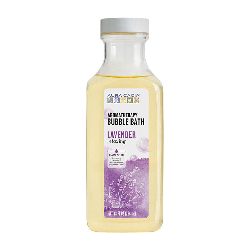 オーラカシア_アロマテラピーバブルバス ラベンダー、384ml