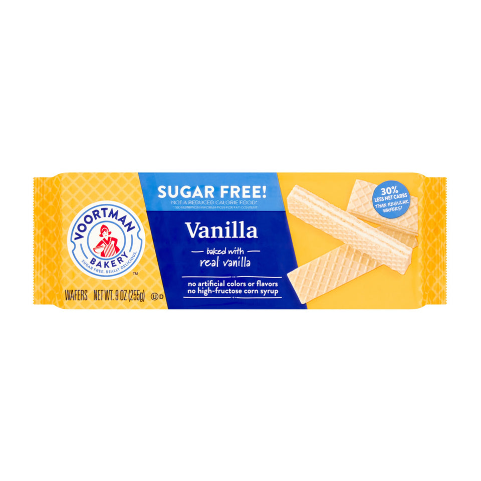 砂糖不使用バニラウエハース 9oz