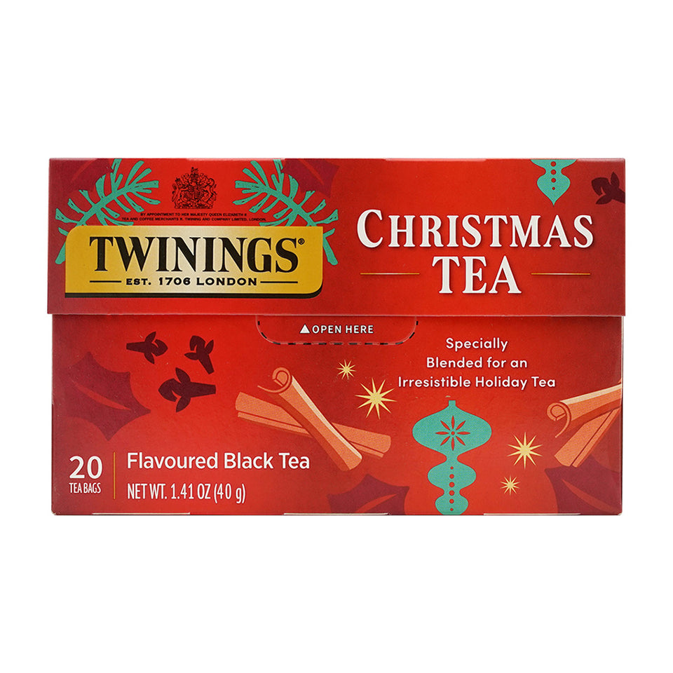 トワイニング_ブラックティー クリスマスティー、20ティーバッグ