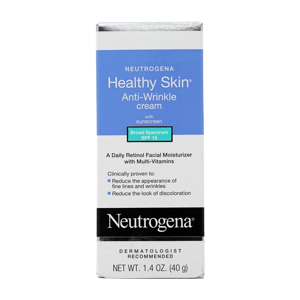 Healthy Skin, Anti-Wrinkle Cream with Sunscreen SPF 15 1.4 oz
