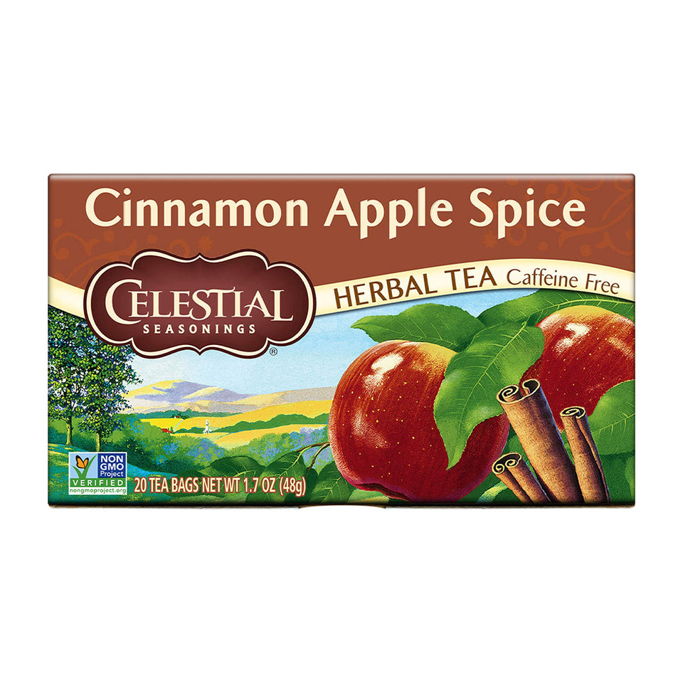 Celestial Seasonings_ハーブティー シナモンアップルスパイス カフェインフリー、20ティーバッグ
