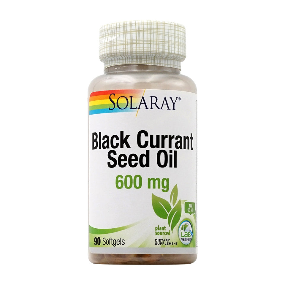 ソラレー_ブラックカラントシードオイル 600mg、90ソフトジェル