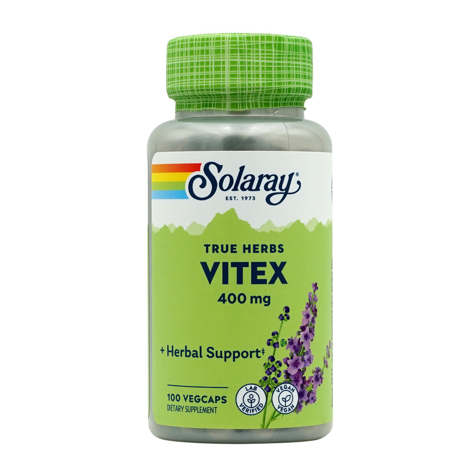 Solaray_トゥルーハーブ チェストツリー 400mg 100ベジカプセル