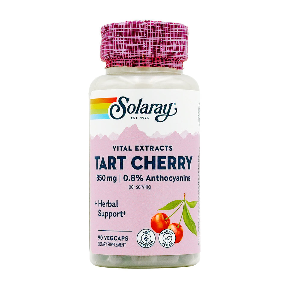 Solgar_タルトチェリー 850mg、90植物性カプセル