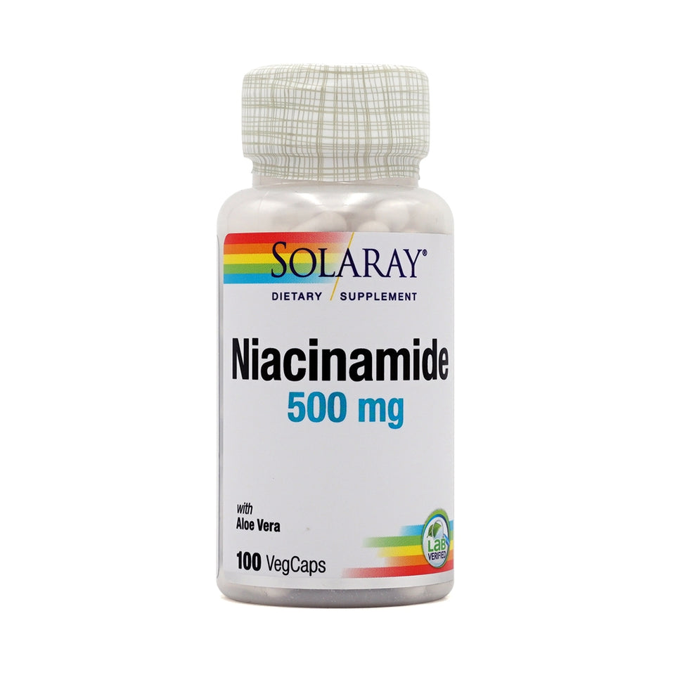 ソラレー_ナイアシンアミド 500mg、100植物性カプセル