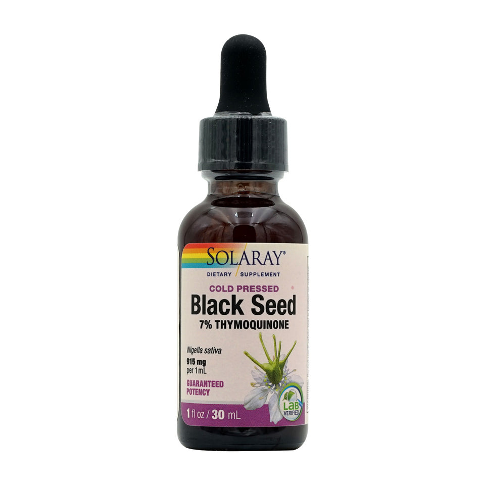 ソーラレイ_コールドプレス ブラックシード 7%チモキノン 915mg、30ml
