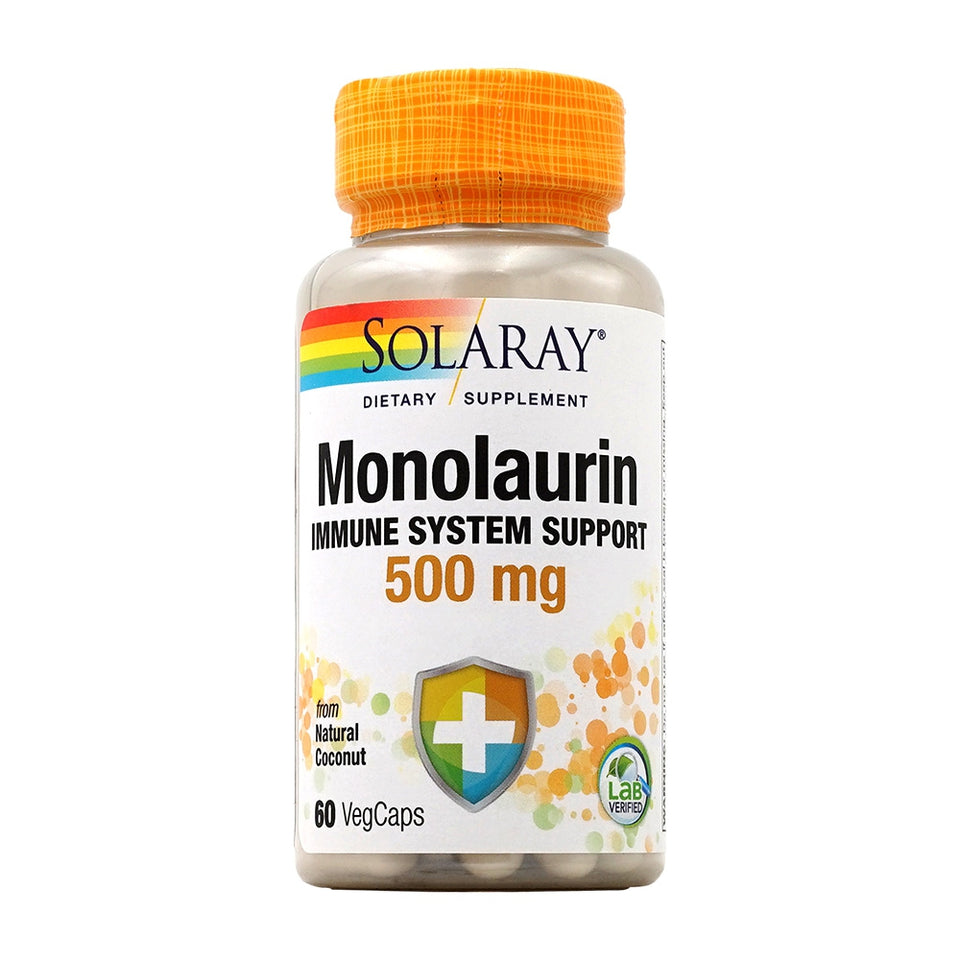 Solaray_モノラウリン 免疫システムサポート 500mg、60ベジカプセル