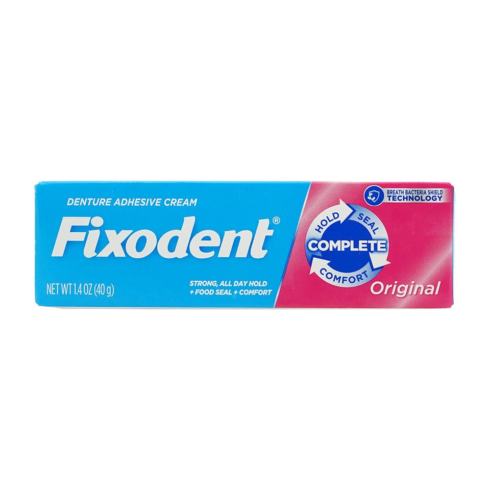フィクソデント_フィクソデント コンプリート オリジナル入れ歯安定剤クリーム、40g