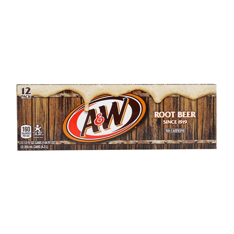 A&W_A&W ルートビア カフェインフリー, 12パック