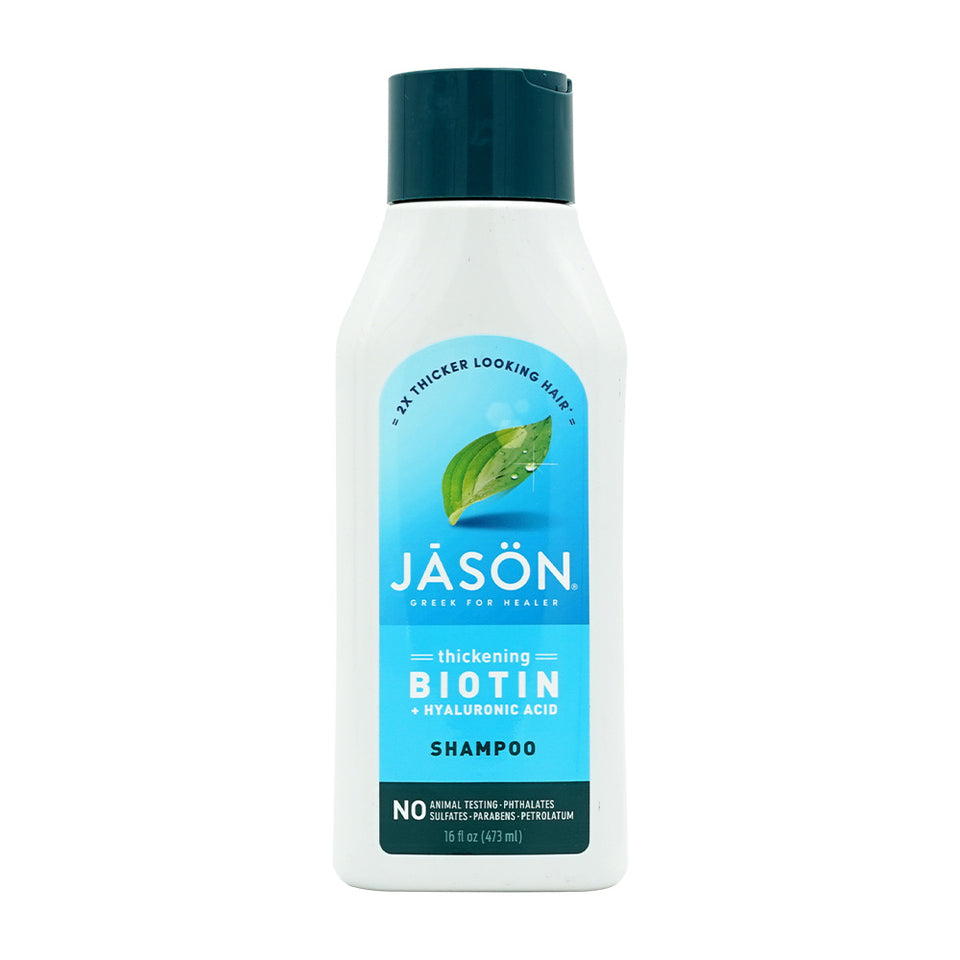 ジェイソン_シーキング ビオチン+ヒアルロン酸 シャンプー、473ml