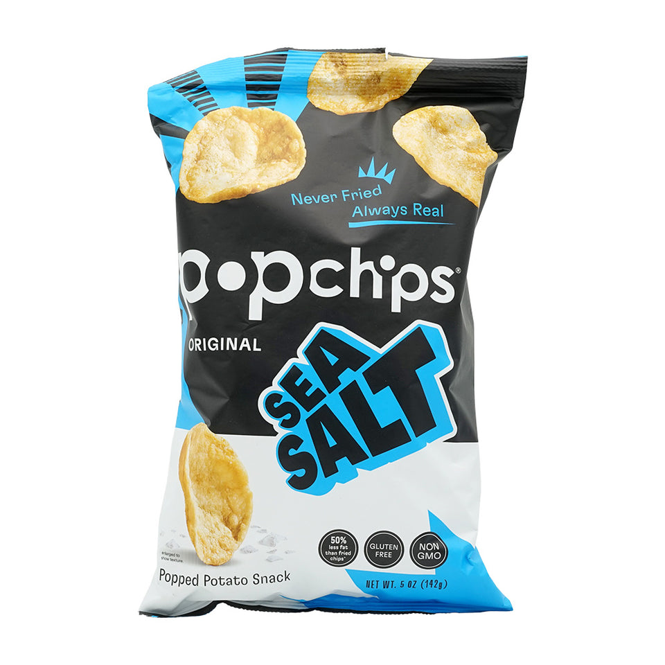 ポップチップス オリジナル ポップドポテトスナック シーソルト、142 g
