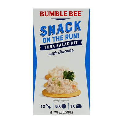 Snack on the Run クラッカー付きツナサラダキット、3.5 oz