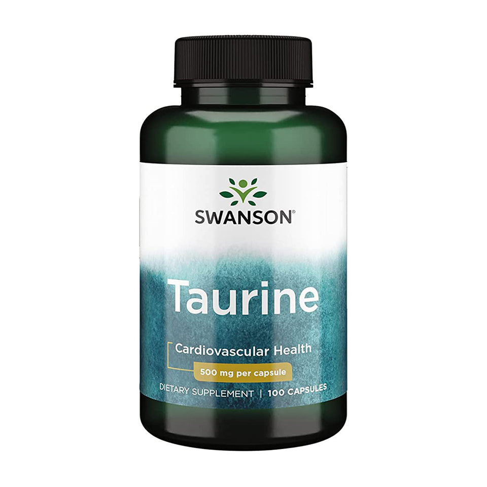 スワンソン_タウリン 500mg、100カプセル