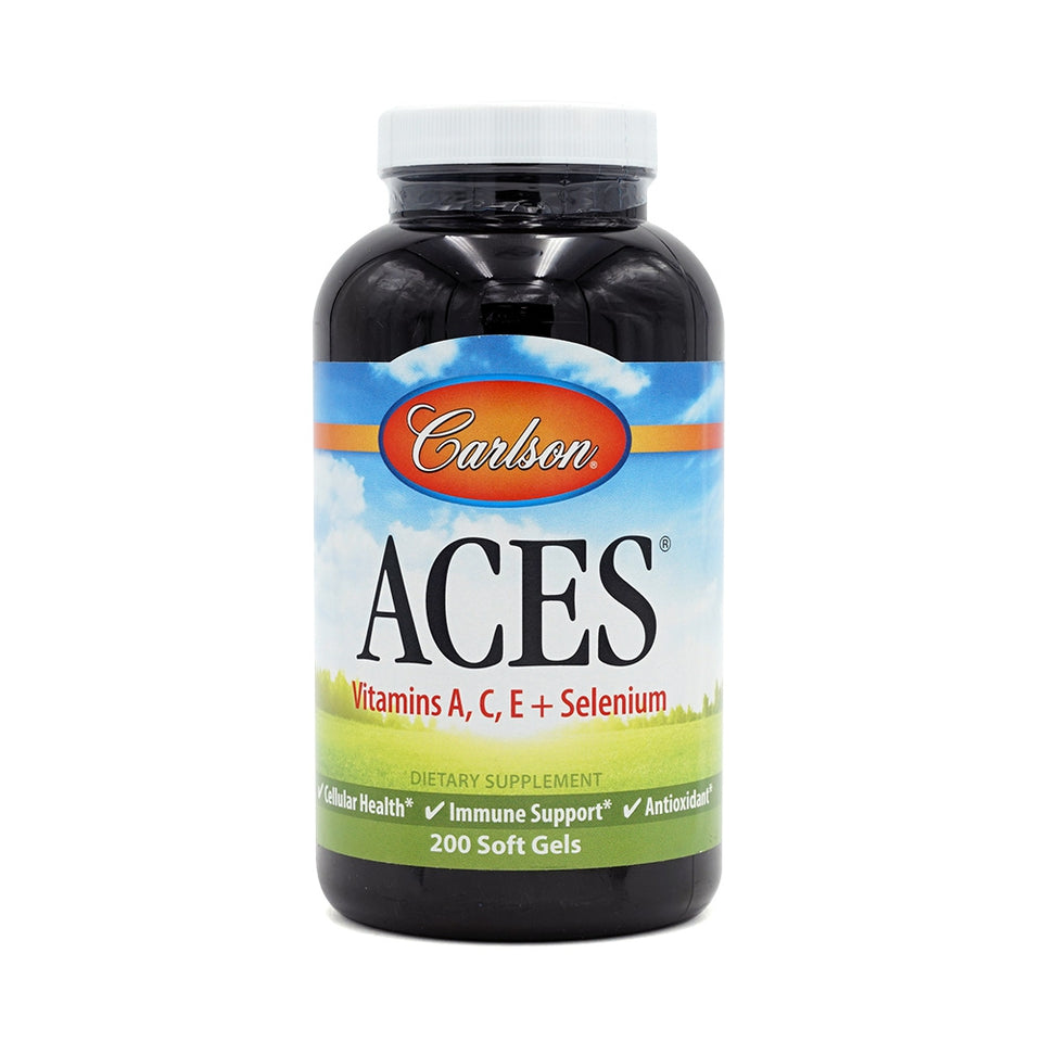 カールソンラボ_ACES ビタミン A、C、E+セレン、200ソフトジェル