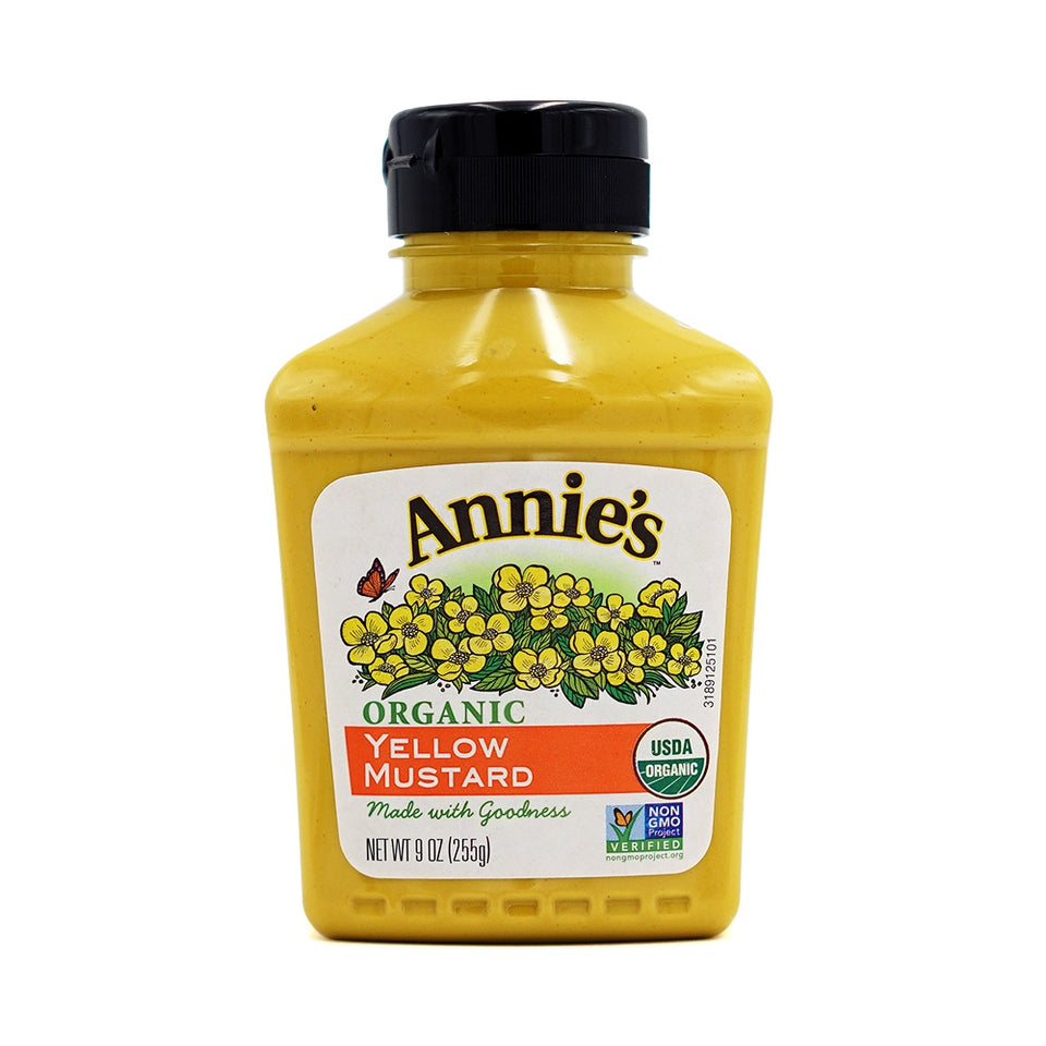 Organic Yellow Mustard 9 oz