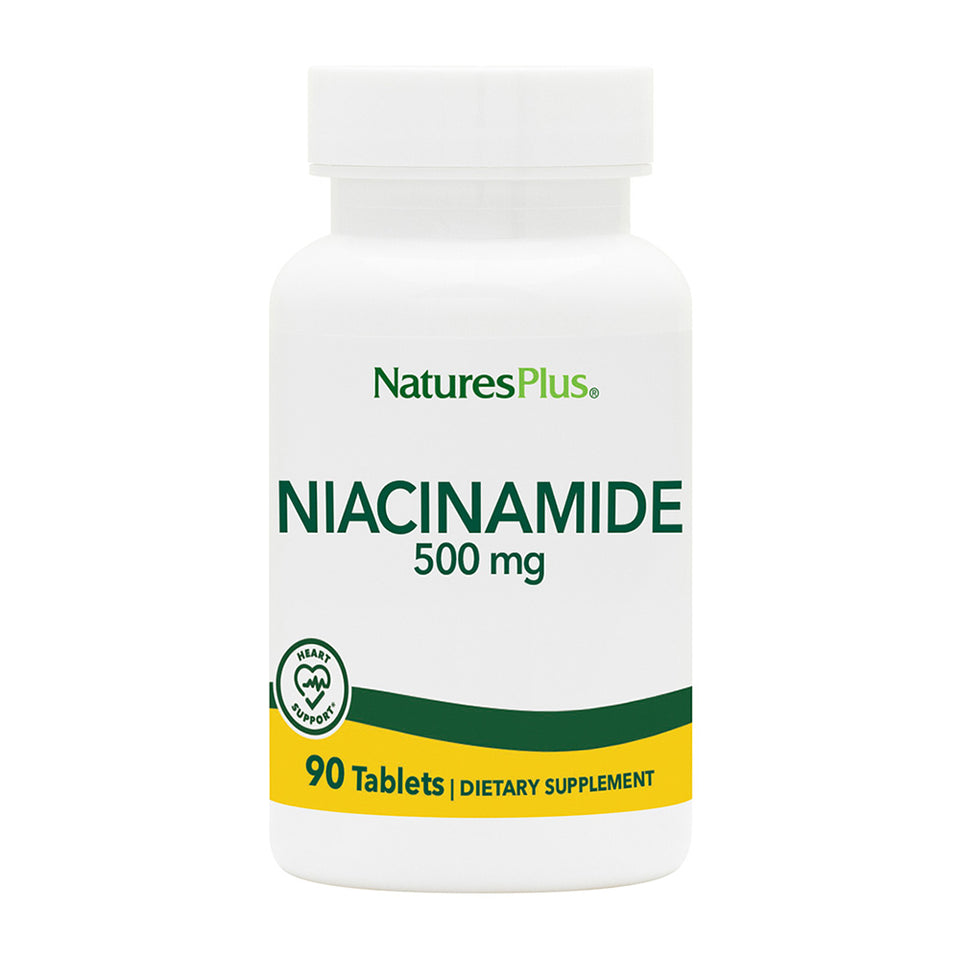 ネイチャーズプラス_ナイアシンアミド500mg、90タブレット