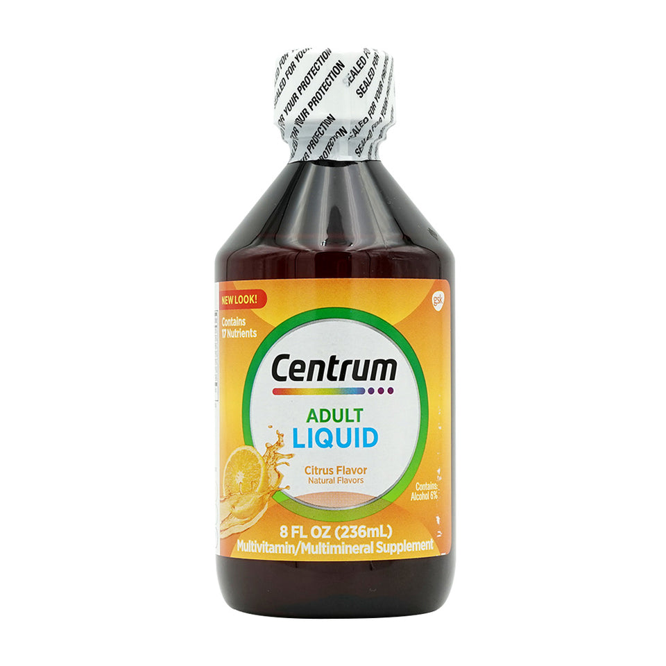 Centrum_Centrum アダルト リキッドマルチビタミン シトラス味、236ml