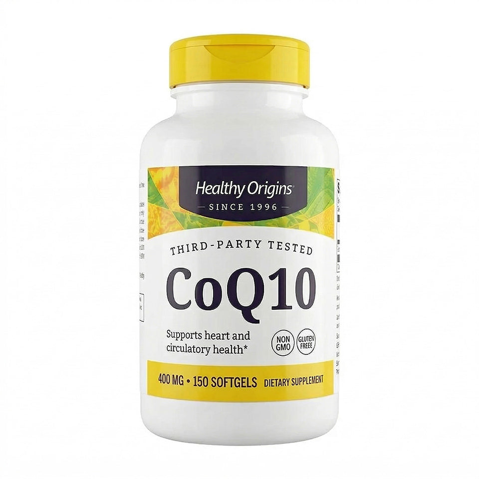 ヘルシーオリジンズ_コエンザイムQ10 400mg、150ソフトジェル