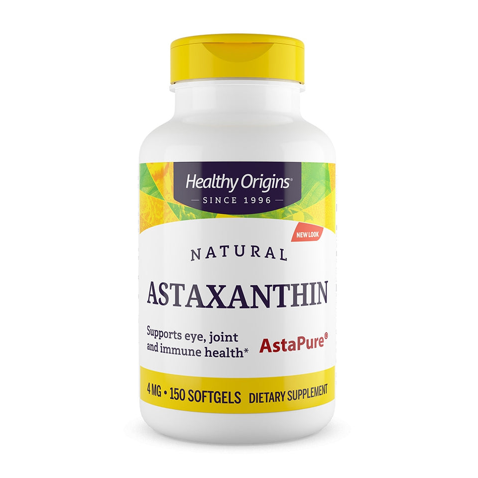 헬시오리진스_ナチュラル アスタキサンチン 4mg、150ソフトジェル
