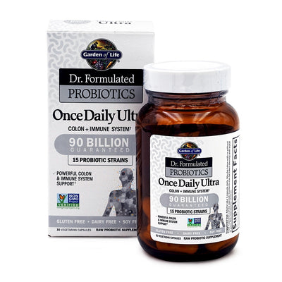 Dr. Formulated Probiotics、ワンズデイリーウルトラ、900億、ベジタリアンカプセル30粒