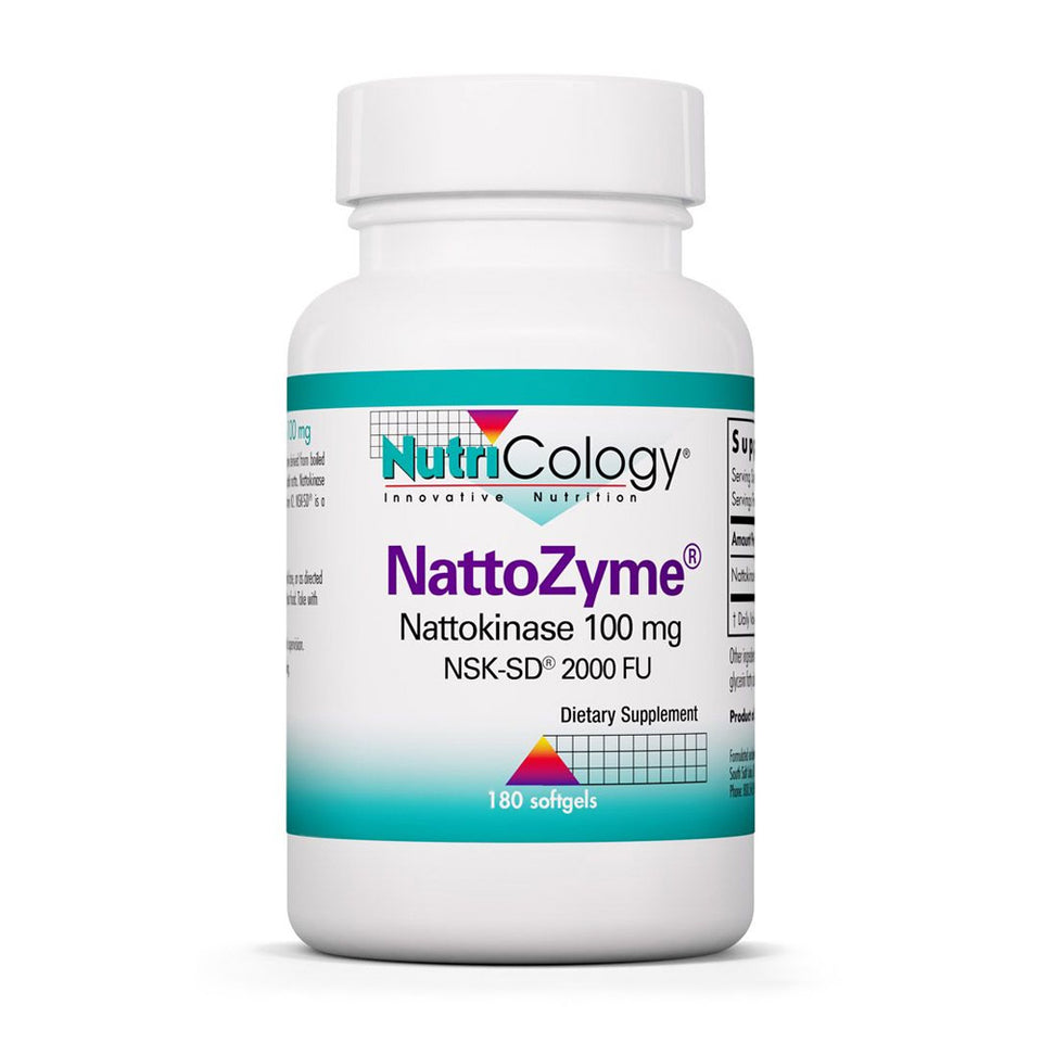 Nutricology ナットザイム ナットウキナーゼ 100mg、180ソフトジェル