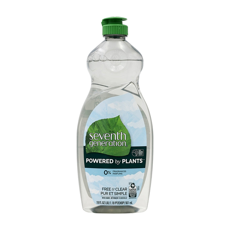 セブンスジェネレーション_食器用洗剤 フリー&クリア、561ml