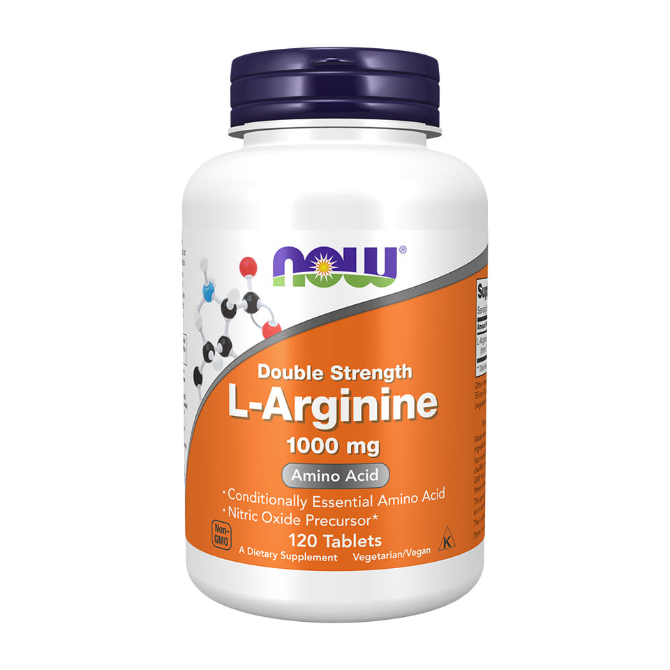 ナウフーズ_ダブルストレングス L-アルギニン 1000mg 120タブレット