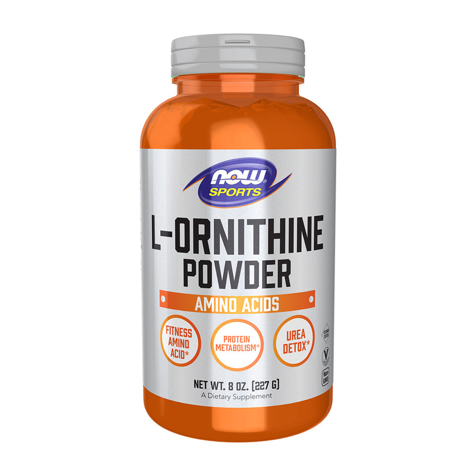 나우푸드_Sports L-Ornithine Powder, 8 oz