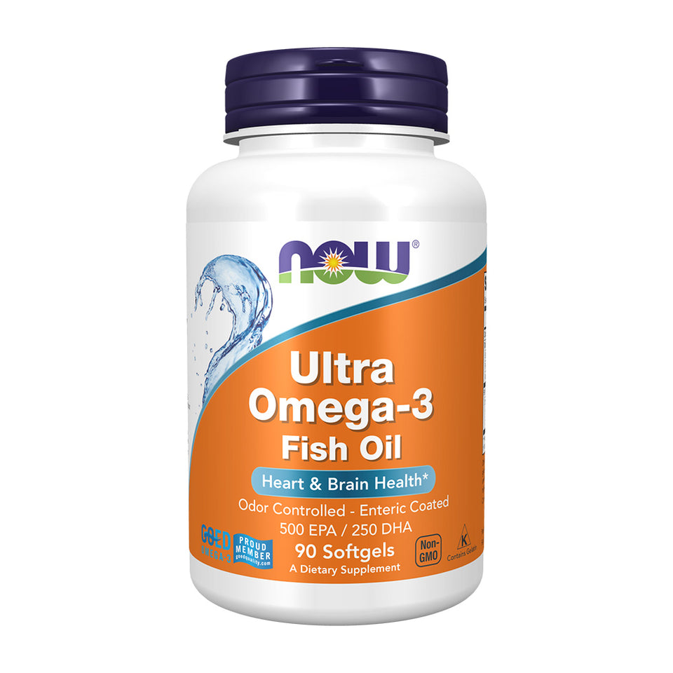 나우푸드_Ultra Omega-3 Fish Oil, 90 Softgels