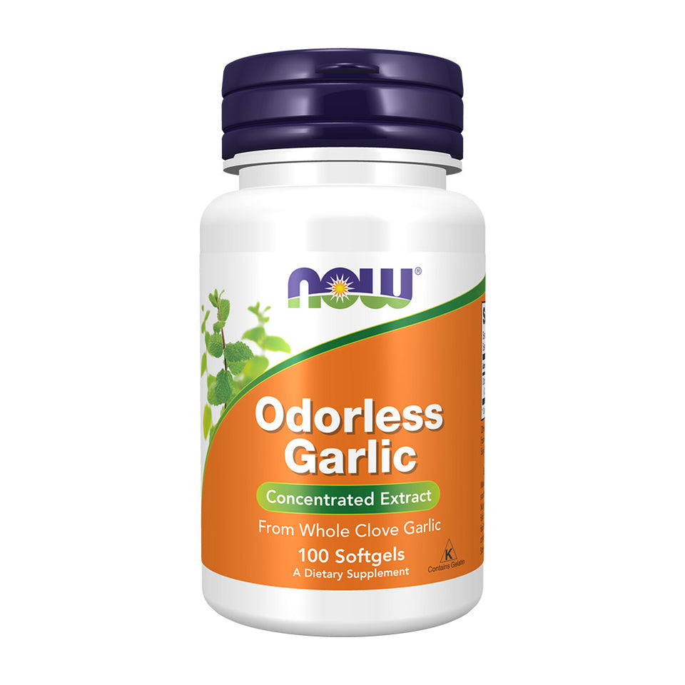 나우푸드_Odorless Garlic, 100 Softgels