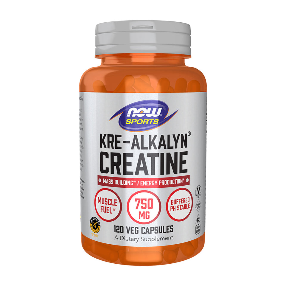 나우푸드_Sports Kre-Alkalyn Creatine, 120 Veg Capsules