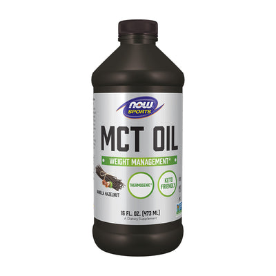 나우푸드_Sports MCT Oil Vanilla Hazelnut, 16 fl oz