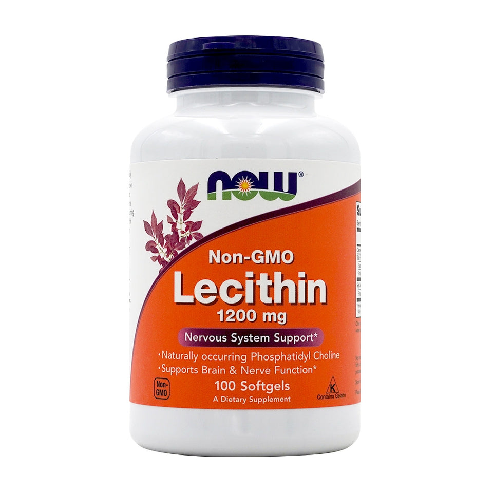 나우푸드_Non-GMO Lecithin 1200 mg 100 Softgels
