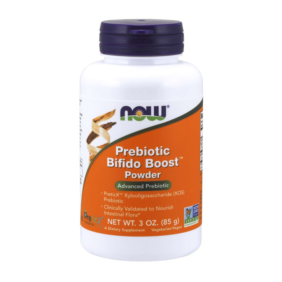 나우푸드_Prebiotic Bifido Boost, Powder 3 oz
