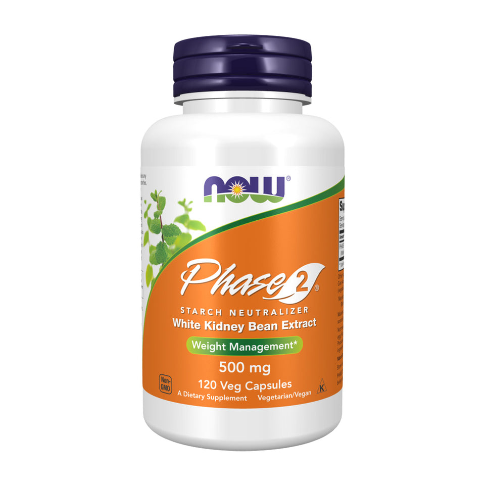 나우푸드_페이즈 2 탄수화물 중화물 화이트 키드니 빈 추출물 500mg, 120 베지캡슐