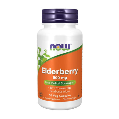 나우푸드_Elderberry 500 mg 60 Veg Capsules