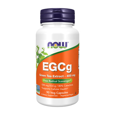 나우푸드_EGCg Green Tea Extract 400 mg, 90 Veg Capsules