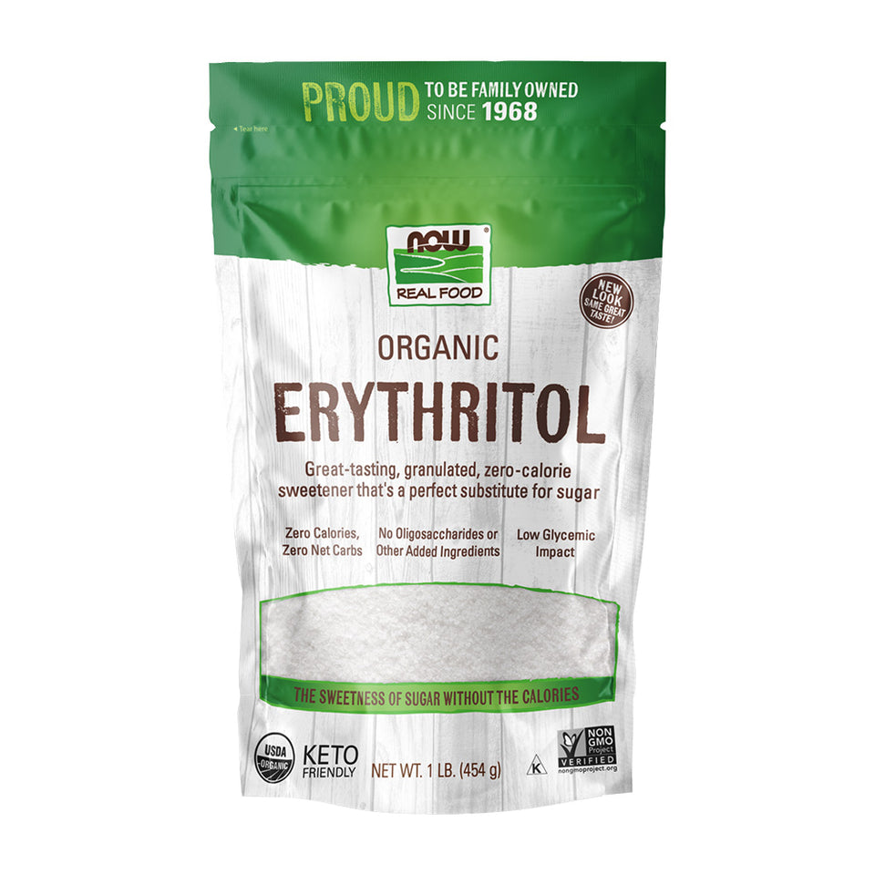 나우푸드_Organic Erythritol, 1 lb