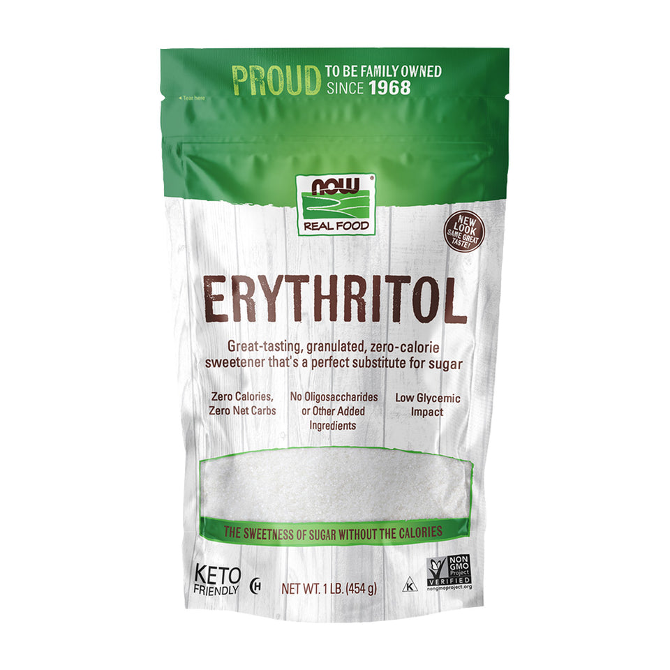 나우푸드_Real Food Erythritol, 1 lb